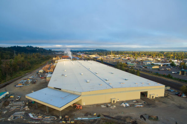 Lane - Swanson Mill near completion